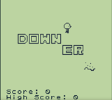 Downer — Title screen