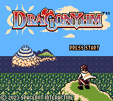 Dragonyhm — Title screen
