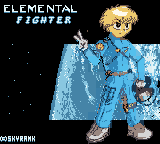 Elemental Fighter  — Title screen