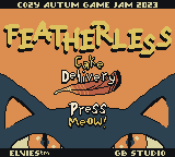 Featherless Cake Delivery — Title screen
