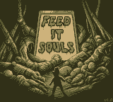 Feed IT Souls — Title screen
