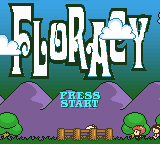 Floracy — Title screen