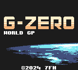 G-ZERO World GP — Title screen