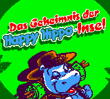 Geheimnis der Happy Hippo-Insel, Das — Title screen