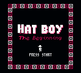 Hat Boy — Title screen