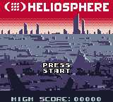 Heliosphere Arcade — Title screen
