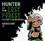 Hunter In The Lost Forest — Title screen