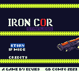 Iron Cor - Stainless — Title screen