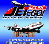 Jet de Go! — Title screen