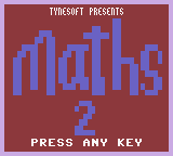 Junior Maths 2 — Title screen
