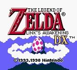 Link's Awakening Redux — Title screen