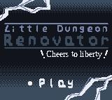 Little Dungeon Renovator — Title screen