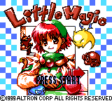 Little Magic — Title screen