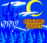 Mahjong Quest — Title screen