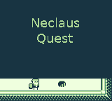 Neclaus' Quest — Title screen