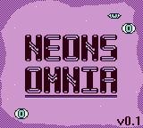 Neonsomnia — Title screen