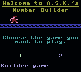 Number Builder — Title screen