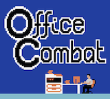 Office Combat — Title screen