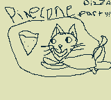 Pinecone Pizza Party — Title screen