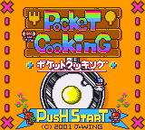 Pocket Cooking — Title screen