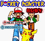Pocket Monster Carbuncle 2003 — Title screen
