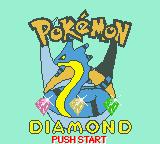 Pocket Monsters Diamond — Title screen