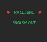 Pocket Smash Out & Race Time — Title screen