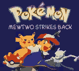Pokemon - Mewtwo Strikes Back — Title screen