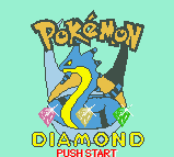 Pokemon Diamond — Title screen