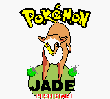 Pokemon Jade — Title screen