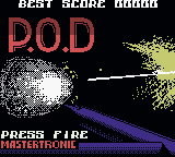 Proof Of Destruction — Title screen