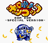Robot Poncots : Comic Bom Bom Special Version — Title screen