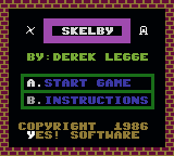 Skelby — Title screen