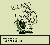 Snooze — Title screen