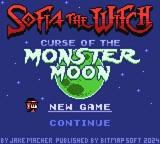 Sofia The Witch - Curse Of The Monster Moon — Title screen