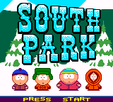 South Park — Title screen