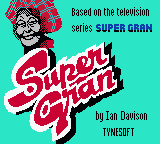Super Gran — Title screen