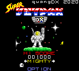 Super JetPak DX — Title screen