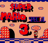 Super Mario Special 3 (Unl.) — Title screen