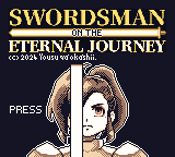 Swordsman On The Eternal Journey — Title screen