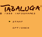 Tabaluga — Title screen