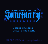The Mayor of Sanctuary — Title screen