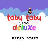 Tobu Tobu Girl Deluxe — Title screen