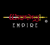 Wizardry Empire — Title screen