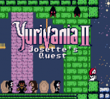 Yurivania 2 : Josette's Quest — Title screen