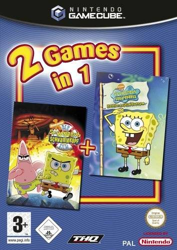 2 Games In 1 - The Spongebob Squarepants Movie / Battle For Bikini Bottom