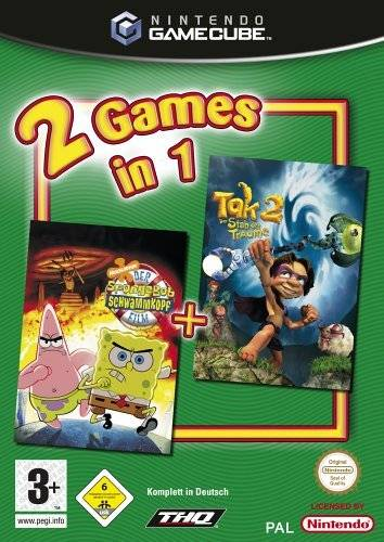 2 Games in 1: Bob L'éponge Le Film - Tak 2 Le Sceptre des Rêves