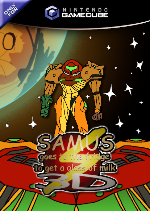 Metroid Prime - Samus Goes To The Fridge To Get A Glass Of Milk 3D