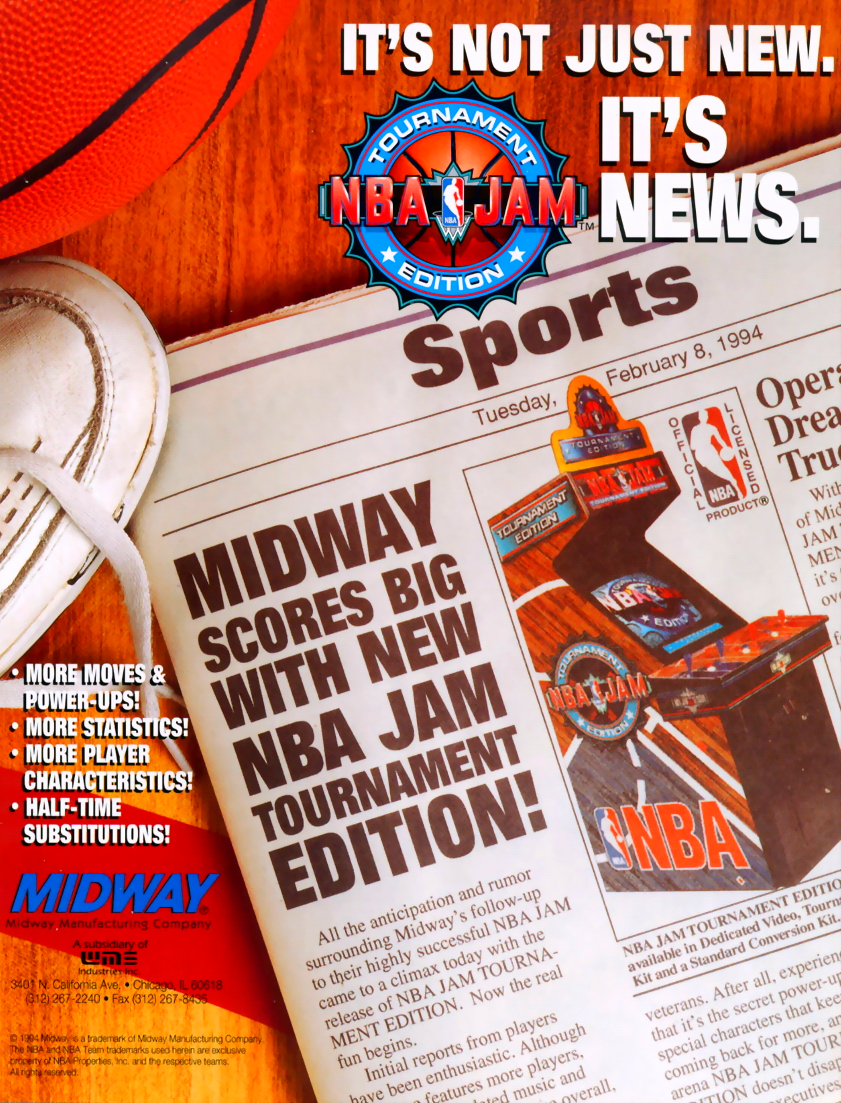 NBA Jam Tournament Edition (rev 4.0 03/23/94)