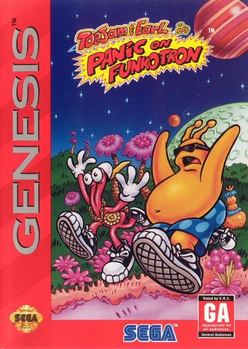 ToeJam & Earl in Panic on Funkotron